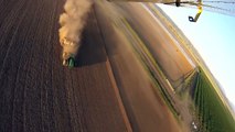 Rice Planting by Air - Go Pro