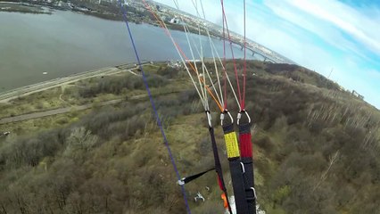 2013 год. На параплане над парком Швейцария