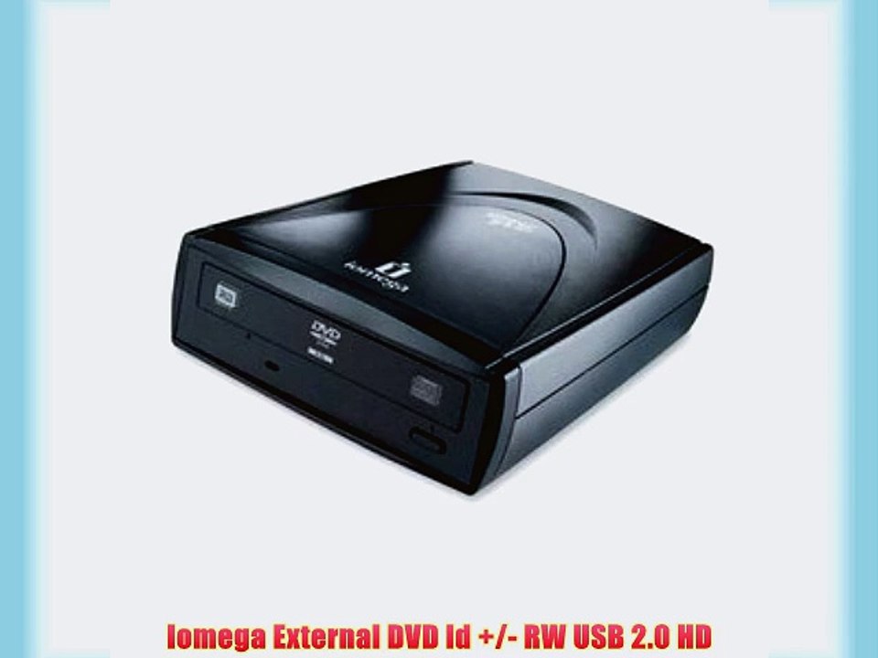 Iomega External DVD Id / RW USB 2.0 HD video Dailymotion