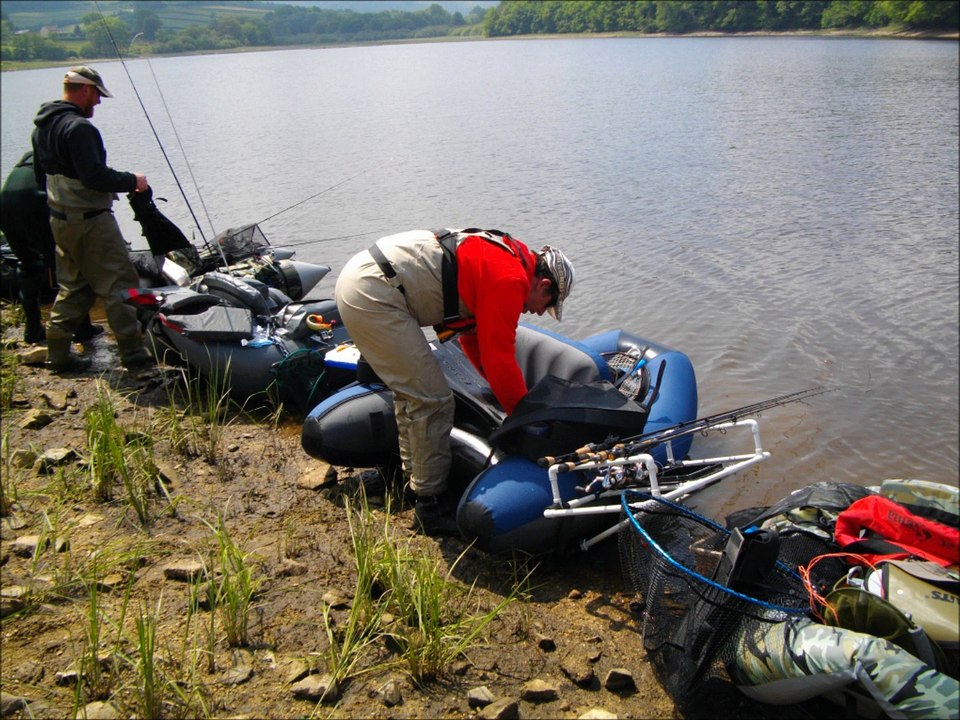 Open float tube Crescent 2015