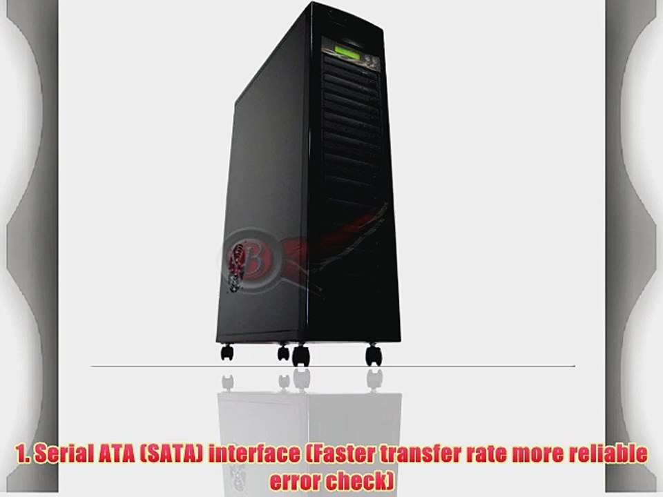 Buyduplicator 1 to 10 Target Cd / DVD Duplicator Double Layer (Sata DVD  /- Rw)(standalone