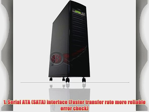 Buyduplicator 1 to 10 Target Cd / DVD Duplicator Double Layer (Sata DVD /- Rw)(standalone