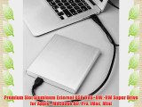 Premium Slot Aluminum External USB DVD RW-RW Super Drive for Apple--MacBook Air Pro iMac Mini