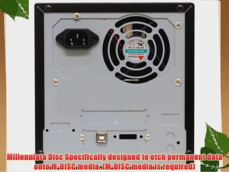 Produplicator 1 to 1 M-Disc (Permanent Data Back up Disc) CD DVD Duplicator (Free USB Connection
