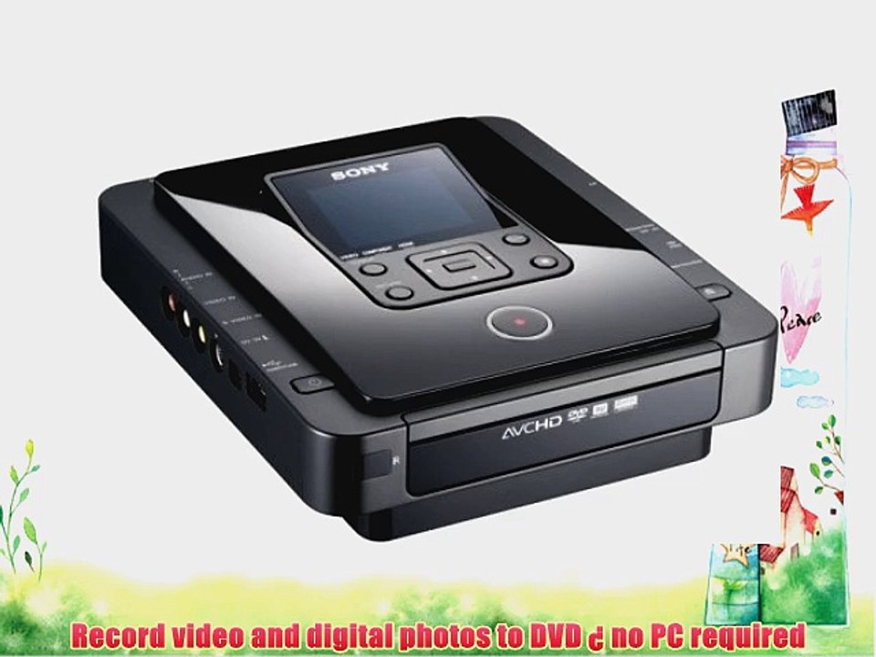 Sony DVDirect VRDMC10 Stand Alone DVD Recorder/Player (Black)