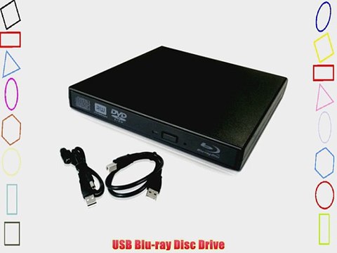 Blu-Ray Player Laptop External USB DVD RW Burner Drive