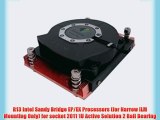 R13 Intel Sandy Bridge EP/EX Processors (for Narrow ILM Mounting Only) for socket 2011 1U Active