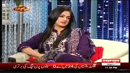 Mustafa Khar Embarrassed Noor When She Said That She Like Nawaz Sharif & Shahbaz Sharif