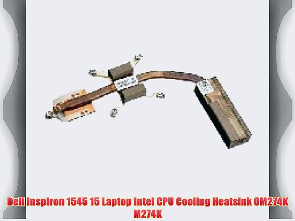 Dell Inspiron 1545 15 Laptop Intel CPU Cooling Heatsink 0M274K M274K