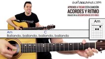 Bailando acordes de guitarra Enrique Iglesias