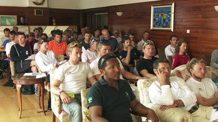 Briefing Skippers à La Corogne