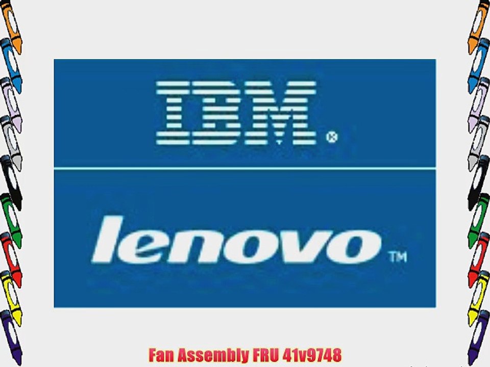 Fan Assembly FRU 41v9748