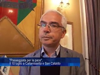Passeggiata per la pace, il 10 luglio a Caltanissetta e San Cataldo