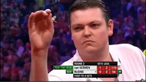 Kevin McDine Makes Michael van Gerwen Angry 2014 PDC World Championships