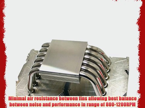 Prolimatech Megahalems Rev B. Intel CPU Heatsink (LGA 775/1156 / 1366) (AM2/2 /3 Mounting Kit