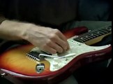 Fender Stratocaster: Electric Guitar Setup : How to Remove Guitar Strings: Fender Strat