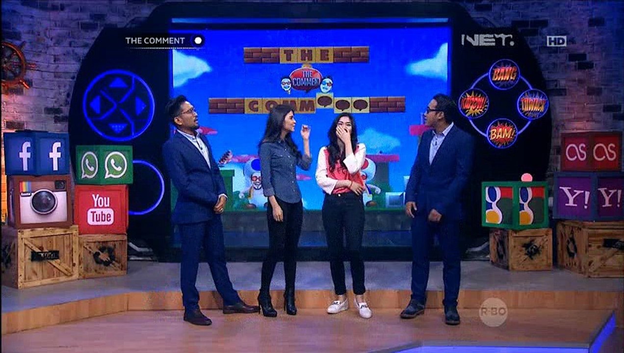 the comment net road to 2 tahunan anniv 9 juni 2015 part 2 isyana sarasvati, zaneta georgina wowiling