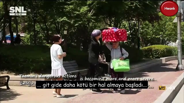 [Türkçe Altyazılı] 150530 SHINee SNL Korea - [Grow a Boy] part 2