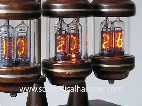 Fantastic Nixie Clock IN14 Tubes - State of the Art Homemade Aluminum version