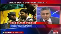 ROW OVER DEATH ROW !::1/3::CNN-IBN Panel Debate:: Death Penalty The Ultimate Deterrent To Terror???