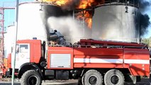 Incendio en un depósito petrolero dejó alta cifra de bomberos muertos