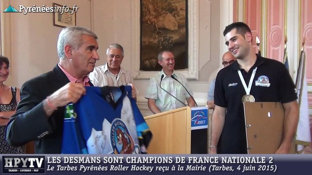 [TARBES] Les Desmans reçus à la Mairie (4 juin 2015)