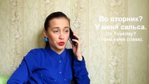Russian lesson 7.  Days of the week (and some activities). Урок русского языка 7. Дни недели.