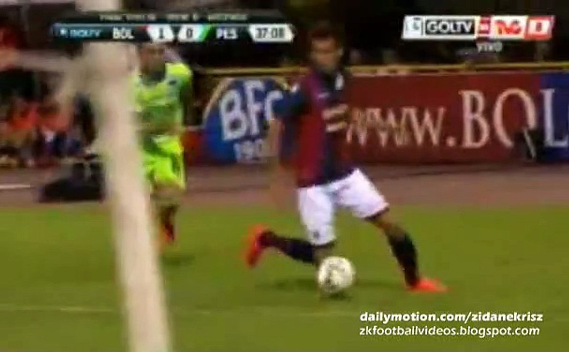 1-0 Gianluca Sansone Goal | Bologna vs Pescara 09.06.2015