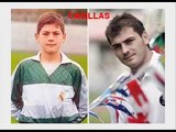 FUTBOLISTAS ESPAÑOLES ANTES Y AHORA JAJA QUE CAMBIOS!!MIRALO!! IKER CASILLAS, RAUL, GUTI...