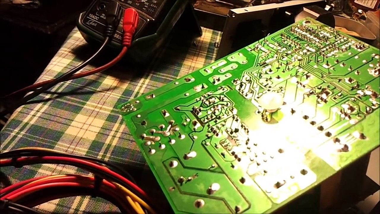 Reparacion de una fuente de PC