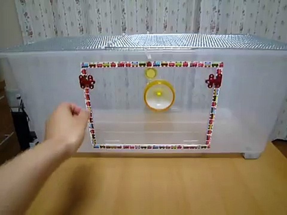 ハムスター 衣装ケース 改造