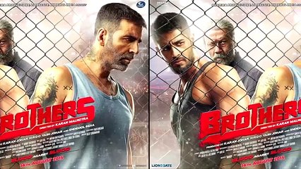 Brothers poster- Akshay Kumar and Sidharth Malhotra are ready for a deadly duel