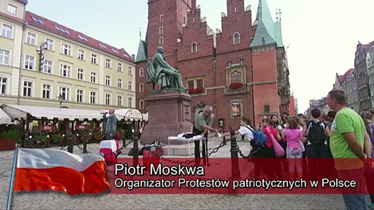 Piotr Moskwa we Wrocławiu: Polska dla Polaków ! - część 1