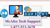 1-877-523-3678 -McAfee Antivirus  Tech Support Phone Number