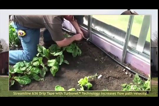 How to Install Netafim Field Drip Irrigation System by FarmTek