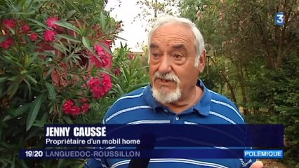 AGDE - 2015 - FRANCE  3 LANGUEDOC ROUSSILLON - DEUX CAMPINGS EVACUES