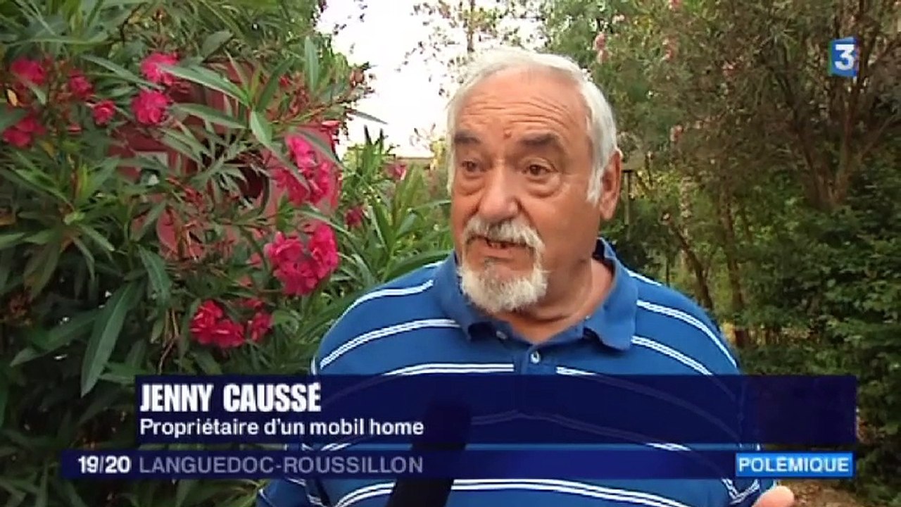 AGDE - 2015 - FRANCE  3 LANGUEDOC ROUSSILLON - DEUX CAMPINGS EVACUES