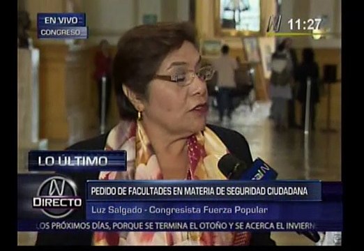 Salgado ve “generalidades” en facultades pedidas por Gobierno