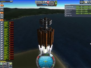 Kerbal Space Program - My Test Launch of Sylvia VII