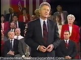 1992 Presidential Debate Bill Clinton George Bush