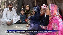 Family relief at execution stay for Pakistan 'teen' killer