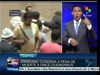 Egipto: pena de muerte para 11 personas por disturbios en Port Said