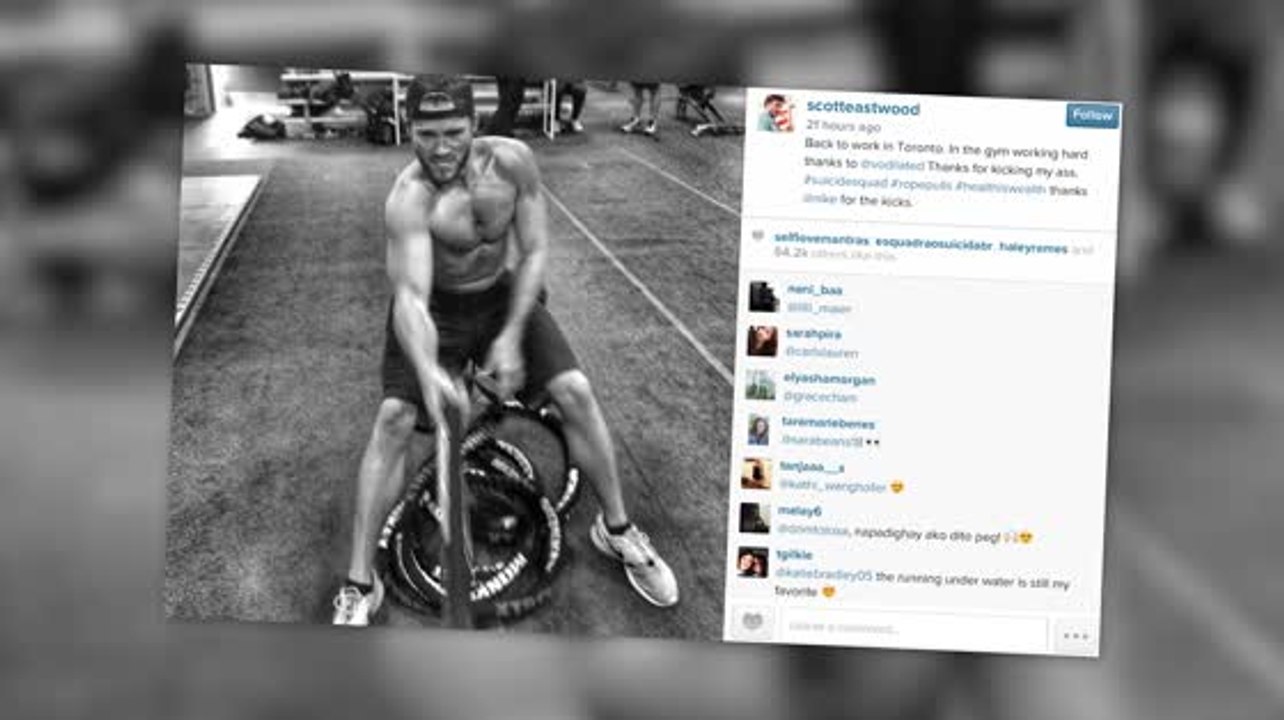 Scott Eastwood Posts Hardcore Shirtless Workout Picture