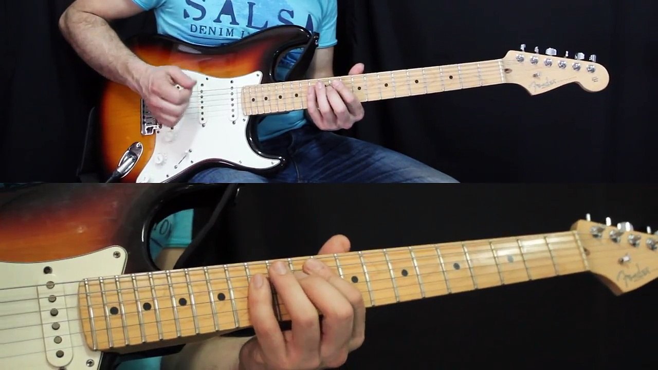 Superstition - Stevie Wonder, Lição, Tutorial, Guitar Lesson, also Keys and Brass arr. for Guitar