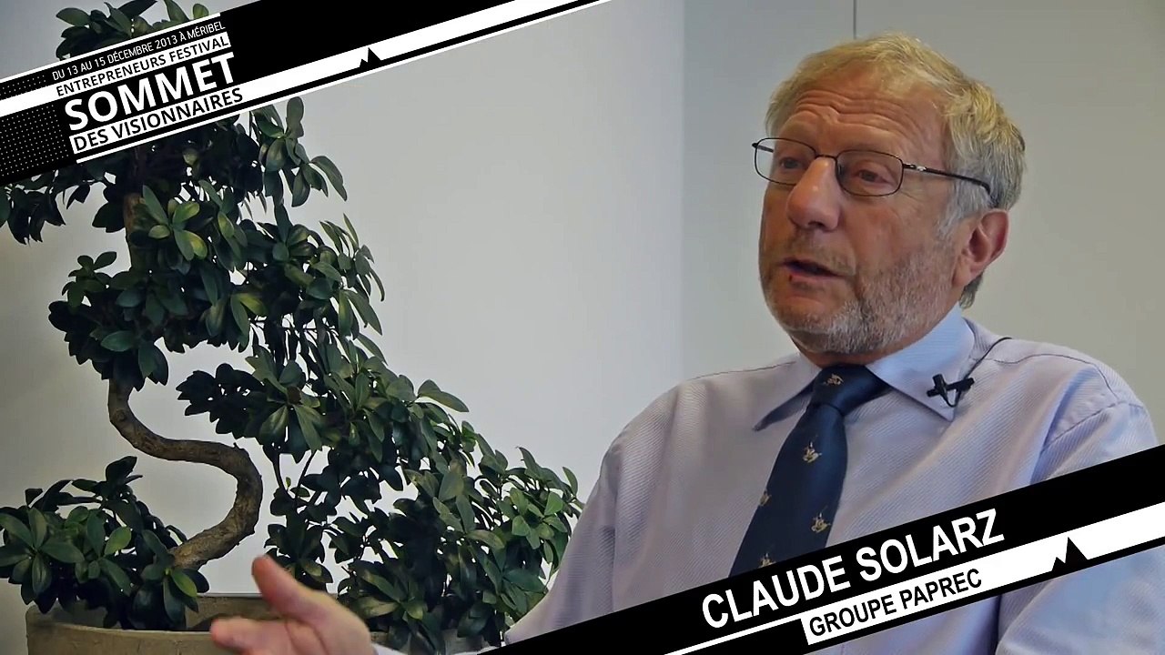 Portrait de Claude Solarz - Groupe PAPREC