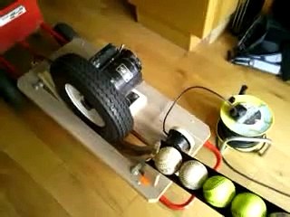 Home made pitching machine - ball feeder