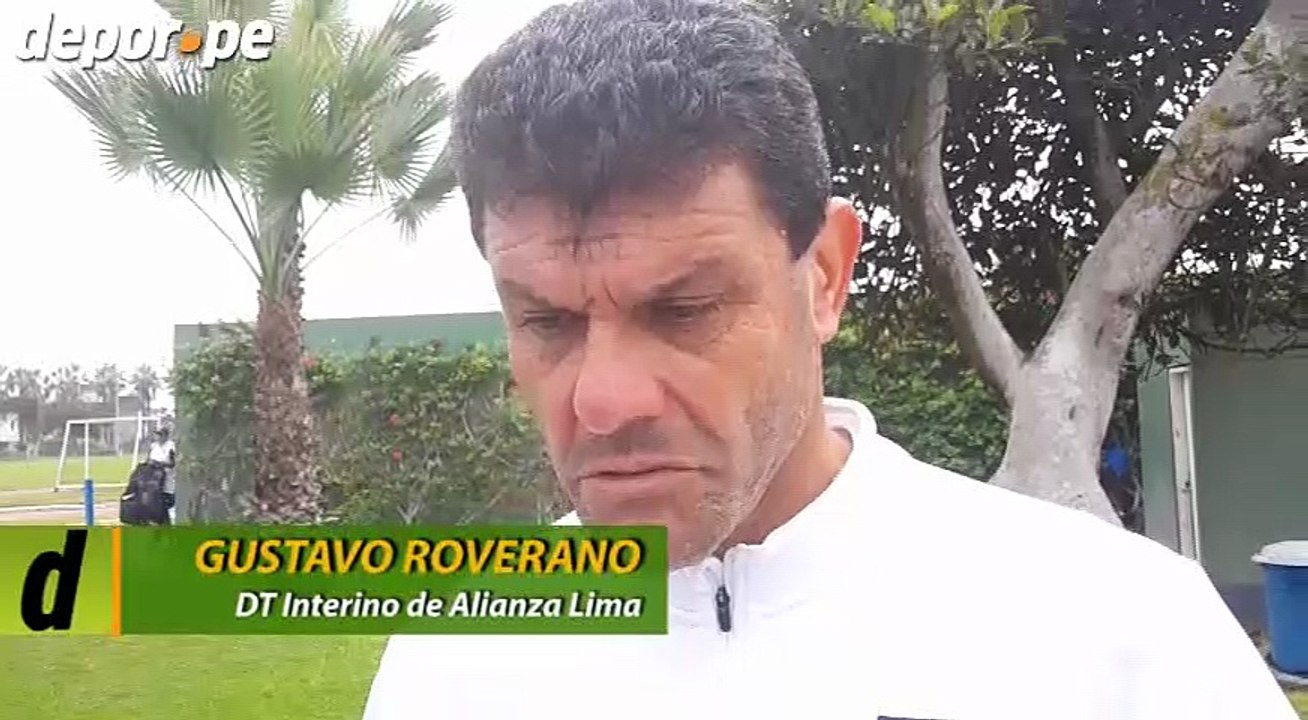 Alianza Lima: esto dijo Gustavo Roverano sobre el clásico ante Universitario de Deportes