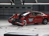 2006 Buick Lucerne moderate overlap IIHS crash test