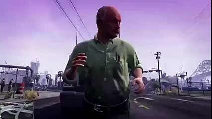 GTA V : Ce mec tente par tous les Moyens de Rentrer dans une Voiture