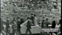 December 29, 1962 - First Lady Jacqueline Kennedy's remarks at the Orange Bowl in Miami, Florida